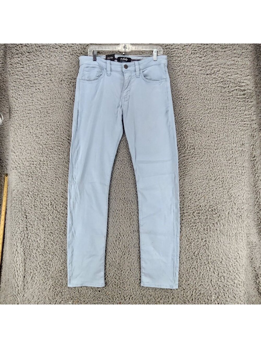 34 Heritage Jeans Mens 31x34 Courage Blue Stretch Mid Rise Straight *NWD Read*